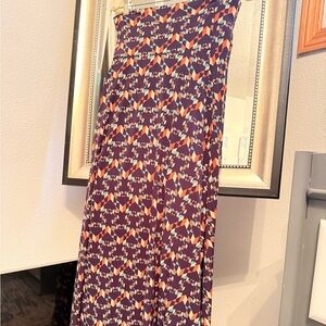 LuLaRoe Colorful Geometric Maxi Skirt